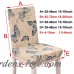 Impresión silla Stretch extraíble lavable cubre Protector asiento Slipcovers para comedor hotel banquete inicio decora ali-64100101